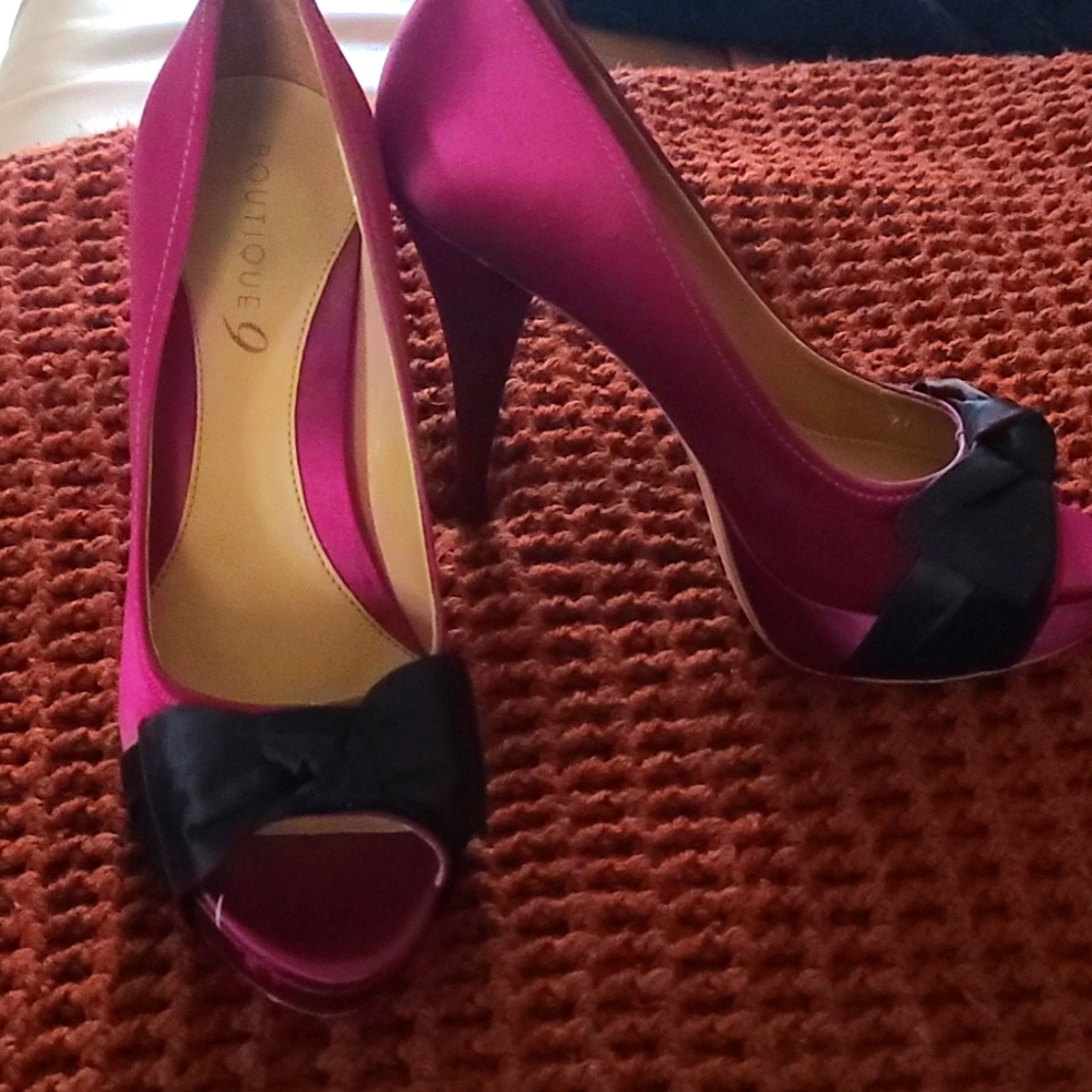 Genuine leather heels
